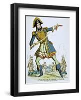 Blackbeard the Pirate-null-Framed Giclee Print