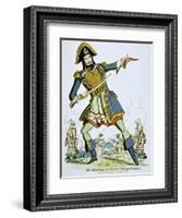 Blackbeard the Pirate-null-Framed Giclee Print