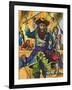 Blackbeard-Richard Hook-Framed Giclee Print