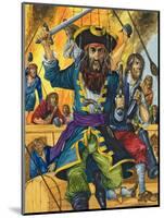 Blackbeard-Richard Hook-Mounted Giclee Print