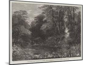 Blackberry Dell, from the Exhibition of the Royal Academy-Henry Jutsum-Mounted Giclee Print