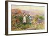 Blackberry Gatherers-Henry John Yeend King-Framed Giclee Print