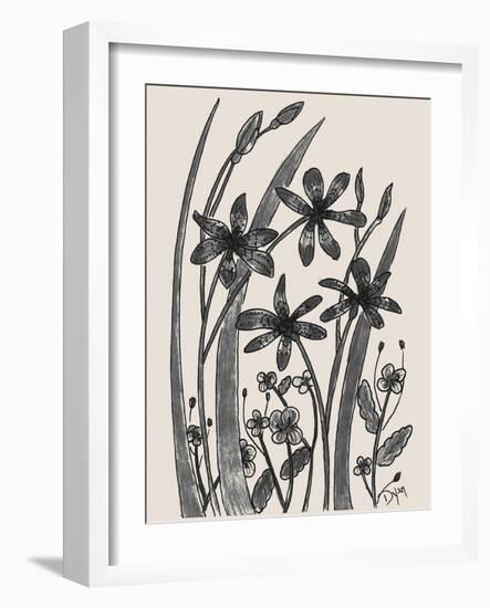 Blackberry Lily-Beverly Dyer-Framed Art Print