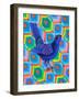 Blackbird, 2023 (Oil on Canvas)-Jane Tattersfield-Framed Giclee Print