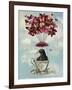 Blackbird in Teacup-Fab Funky-Framed Art Print