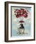 Blackbird in Teacup-Fab Funky-Framed Art Print