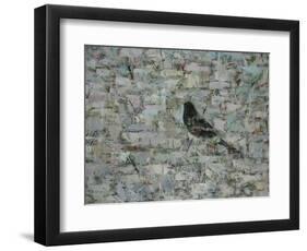 Blackbird in Tree-Ruth Addinall-Framed Premium Giclee Print