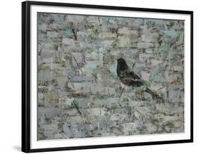 Blackbird in Tree-Ruth Addinall-Framed Premium Giclee Print