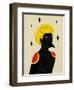 Blackbird-Diela Maharanie-Framed Art Print