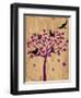 Blackbirds in Tree-Bee Sturgis-Framed Art Print