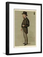 Blackburne, Chess Player-Carlo Pellegrini-Framed Art Print