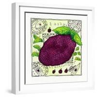 Blackcurrant, 1992-Julie Nicholls-Framed Giclee Print