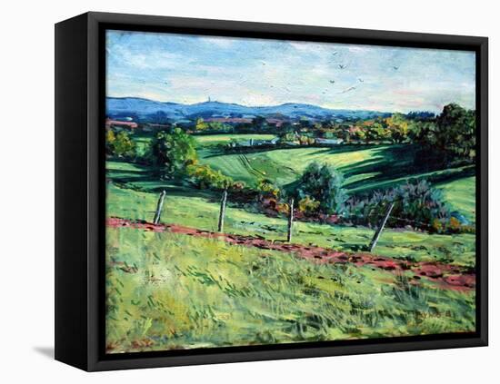Blackdown View-Tilly Willis-Framed Stretched Canvas