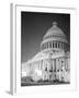 Blacked out Capitol Dome-null-Framed Photographic Print