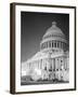 Blacked out Capitol Dome-null-Framed Photographic Print