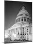 Blacked out Capitol Dome-null-Mounted Photographic Print