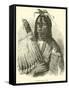Blackfoot Indian Chief-null-Framed Stretched Canvas