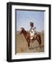 Blackfoot Indian-Frederic Sackrider Remington-Framed Giclee Print