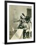 Blackfoot Indians on the Roof of the McAlpin Hotel, Refusing to Sleep in their Rooms, New York City-American Photographer-Framed Photographic Print