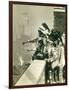 Blackfoot Indians on the Roof of the McAlpin Hotel, Refusing to Sleep in their Rooms, New York City-American Photographer-Framed Photographic Print