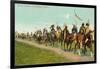 Blackfoot Indians on the Trail-null-Framed Art Print