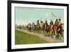 Blackfoot Indians on the Trail-null-Framed Premium Giclee Print