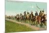 Blackfoot Indians on the Trail-null-Mounted Premium Giclee Print