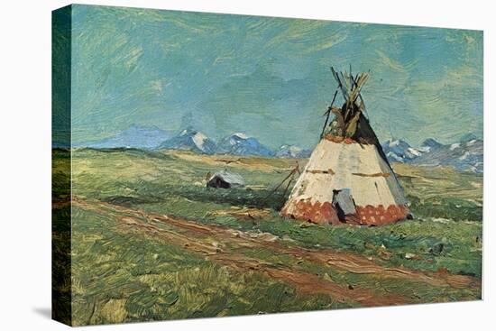 Blackfoot Reservation Montana-Charles Shreyvogel-Stretched Canvas