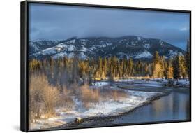 Blackfoot River at Sunrise Near Ovando, Montana, USA-Chuck Haney-Framed Photographic Print