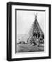 Blackfoot Tepee, c1927-Edward S. Curtis-Framed Giclee Print