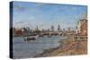 Blackfriars and the City-Richard Foster-Stretched Canvas