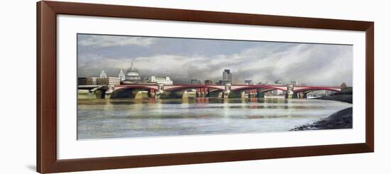 Blackfriars Bridge, 1996-Isabel Hutchison-Framed Giclee Print