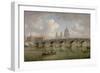 Blackfriars Bridge and St. Paul's Cathedral, C.1762-William Marlow-Framed Giclee Print