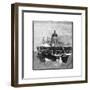 Blackfriars Bridge and St Paul's Cathedral, London-null-Framed Giclee Print