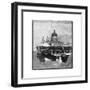 Blackfriars Bridge and St Paul's Cathedral, London-null-Framed Giclee Print