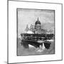 Blackfriars Bridge and St Paul's Cathedral, London-null-Mounted Giclee Print