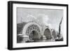 Blackfriars Bridge, London, 1777-Edward Rooker-Framed Giclee Print