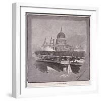 Blackfriars Bridge, London, 1796-James Walker-Framed Giclee Print