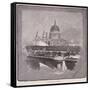 Blackfriars Bridge, London, 1796-James Walker-Framed Stretched Canvas