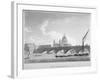 Blackfriars Bridge, London, 1797-Thomas Malton II-Framed Giclee Print