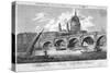 Blackfriars Bridge, London, 1803-null-Stretched Canvas