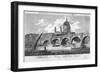 Blackfriars Bridge, London, 1803-null-Framed Giclee Print