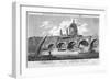 Blackfriars Bridge, London, 1803-null-Framed Giclee Print