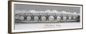 Blackfriars Bridge, London, 1806-Samuel Owen-Framed Premium Giclee Print