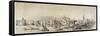 Blackfriars Bridge, London, 1835-null-Framed Stretched Canvas