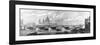 Blackfriars Bridge, London, 1869-null-Framed Art Print