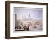 Blackfriars Bridge, London-null-Framed Giclee Print