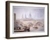 Blackfriars Bridge, London-null-Framed Giclee Print