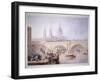 Blackfriars Bridge, London-null-Framed Giclee Print