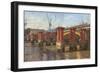 Blackfriars Bridge-Richard Foster-Framed Giclee Print